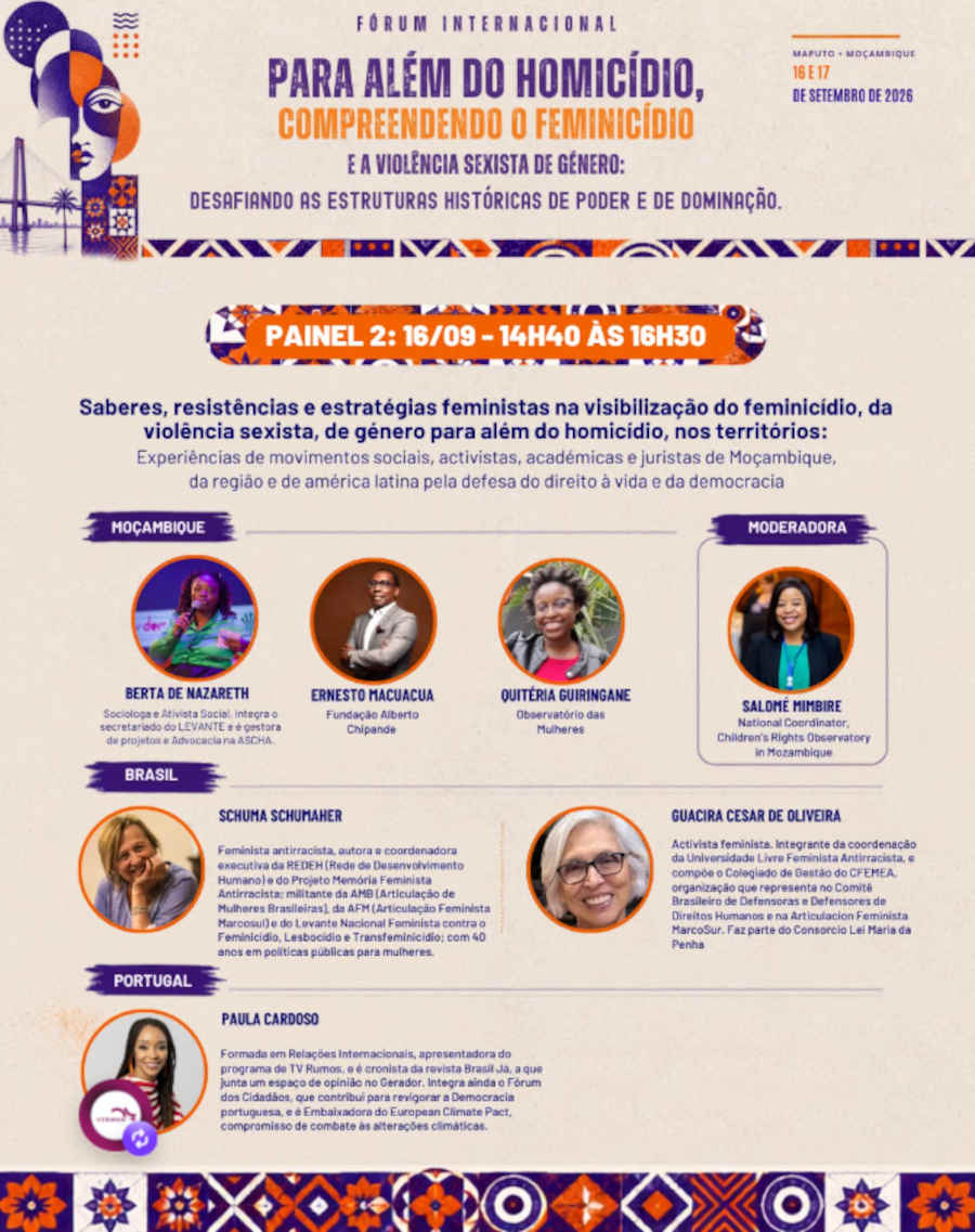 seminario feminicidio mz 16set2026