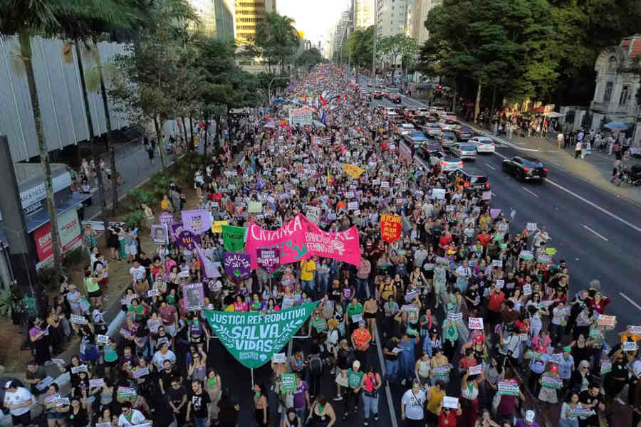 manifestacao direito aborto SP15jun24