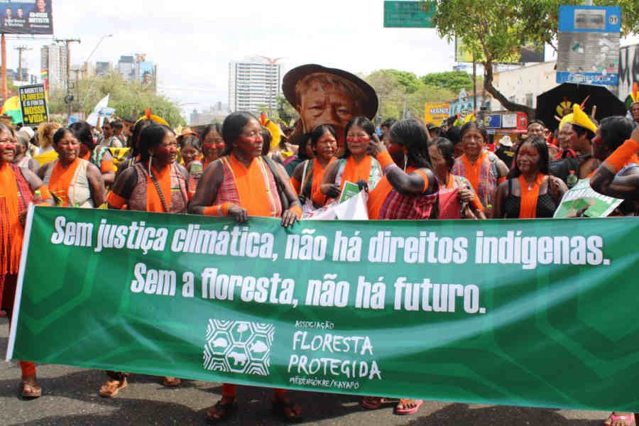 Marcha global pelo clima foto Andressa Algave 1 2025