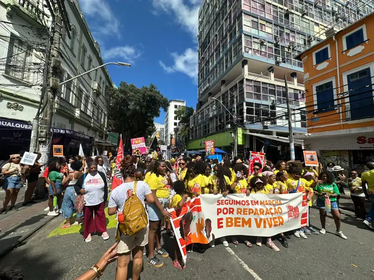 mulheres negras marcha bahia2026