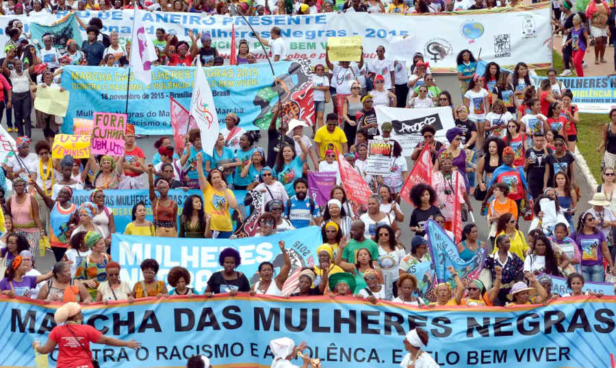marcha galeria mulheres negras 1